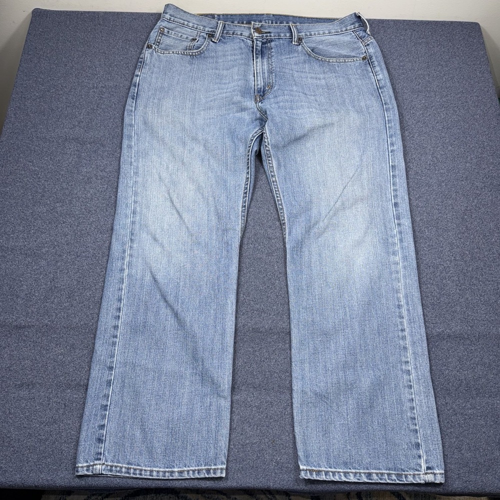 Vintage Levi's 569 Jeans Mens 34x30 Blue Denim Loose Straight Y2K Baggy Faded